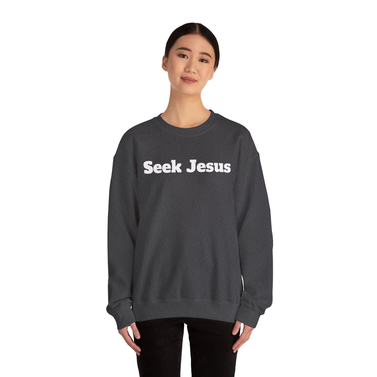 Crewneck. Seek Jesus