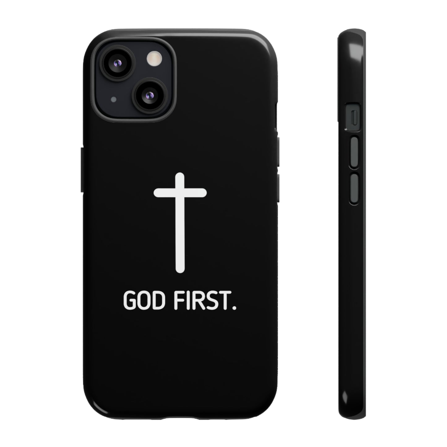 Phone case. God First BLACK