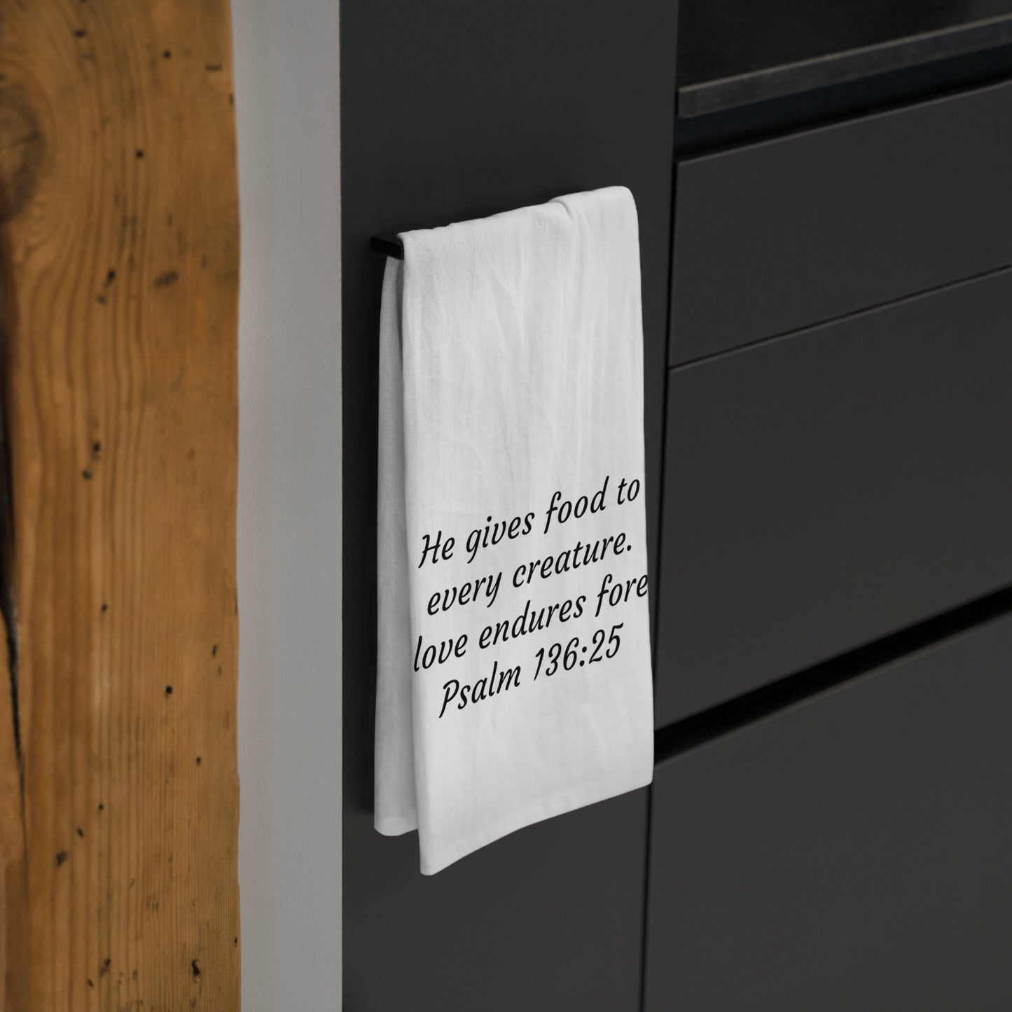 Tea Towel. Bible Verse