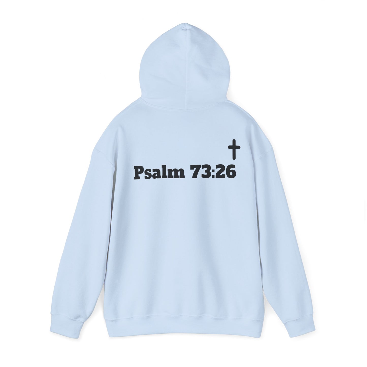 But God. Psalm 73:26 Black Lettering Hoodie