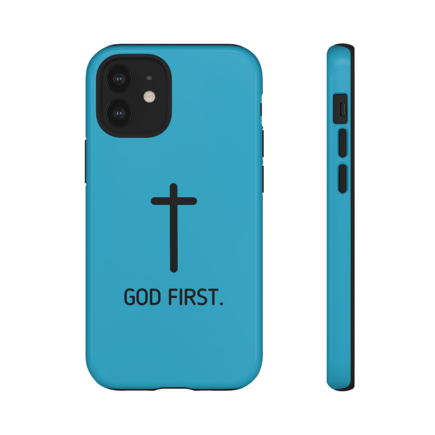 Phone Case. God First BLUE