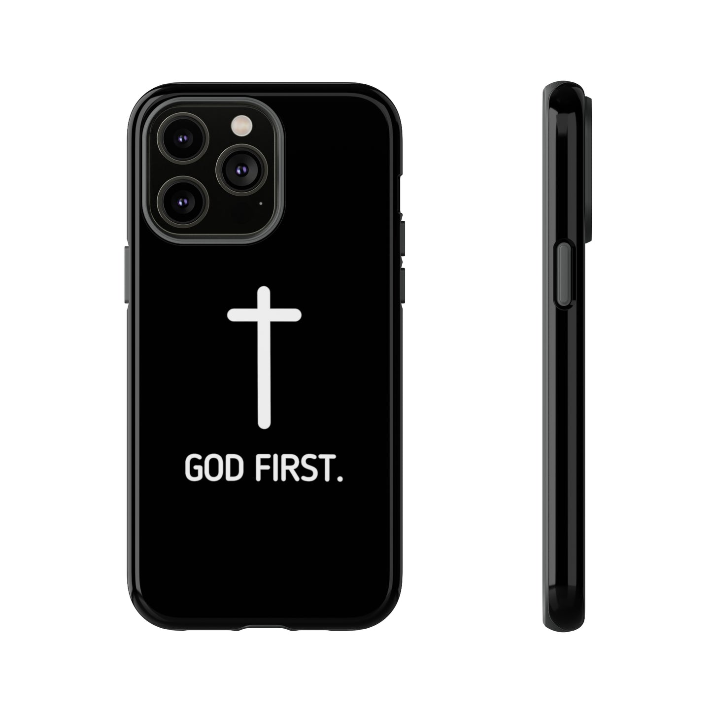 Phone case. God First BLACK