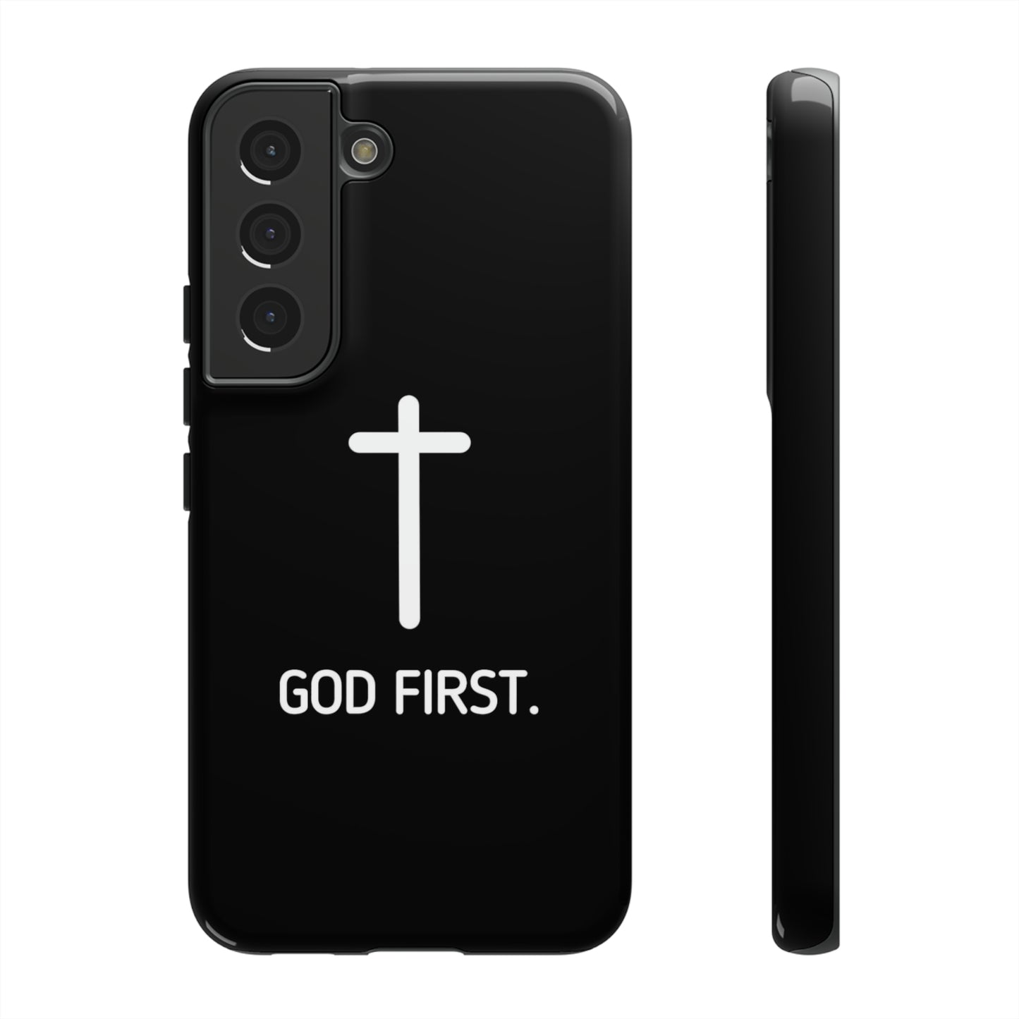 Phone case. God First BLACK