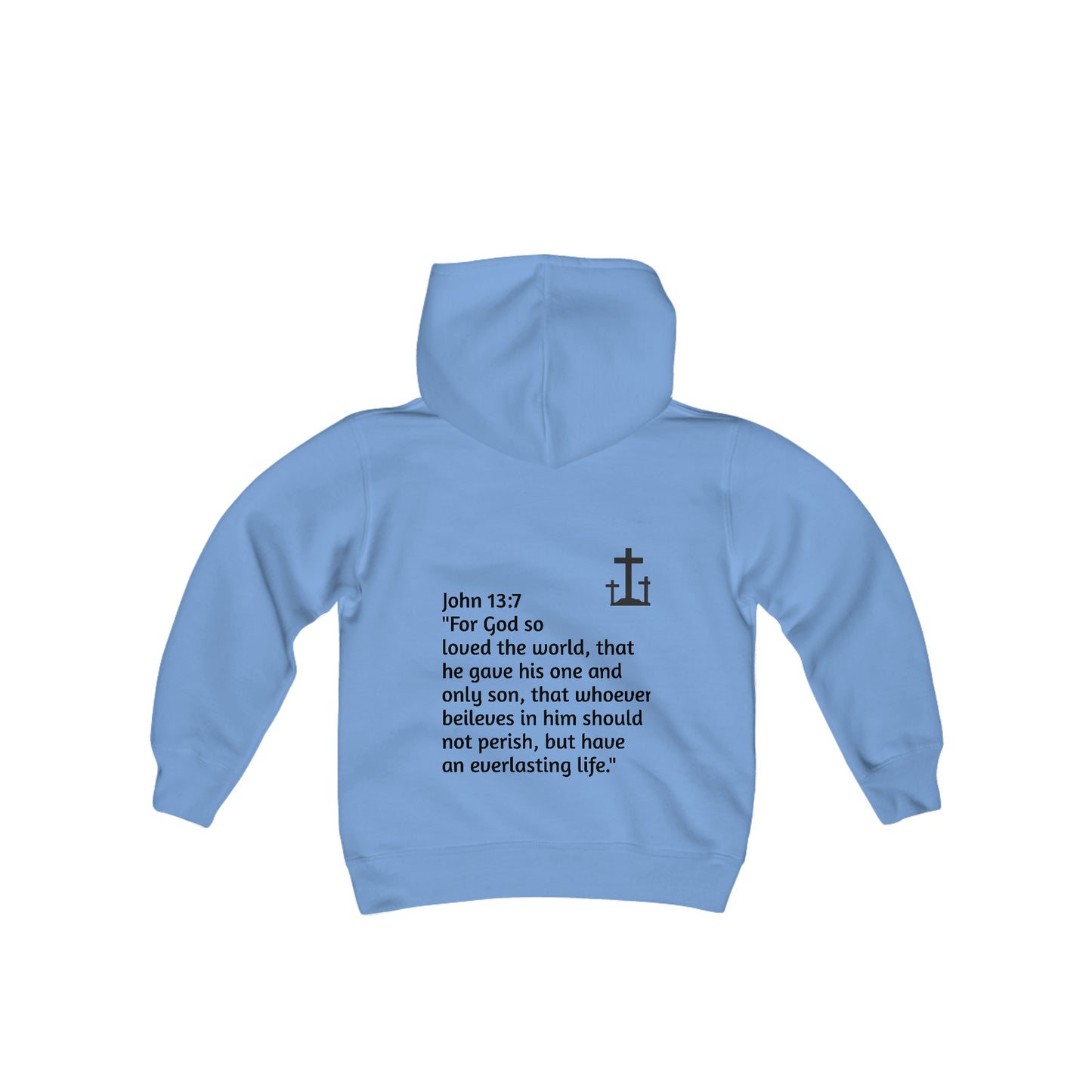 YOUTH hoodie. John 3:16