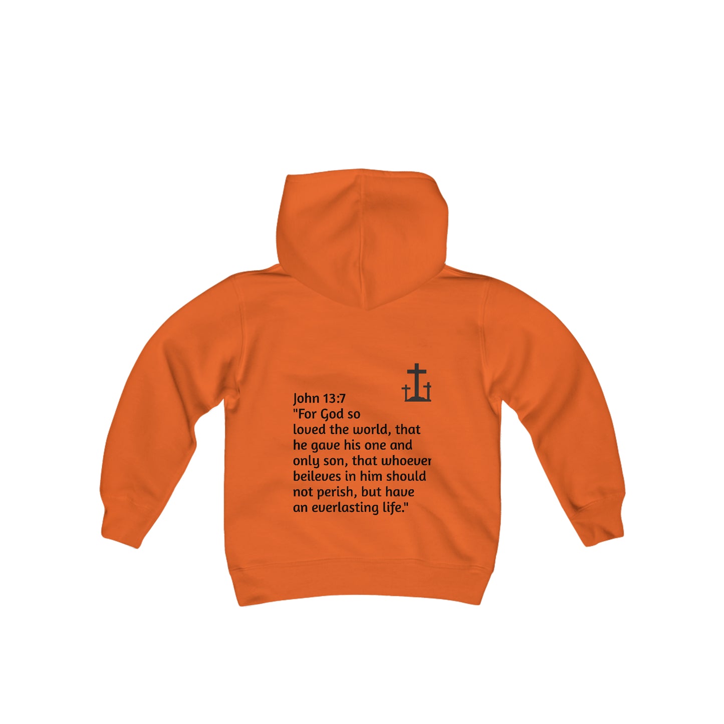 YOUTH hoodie. John 3:16