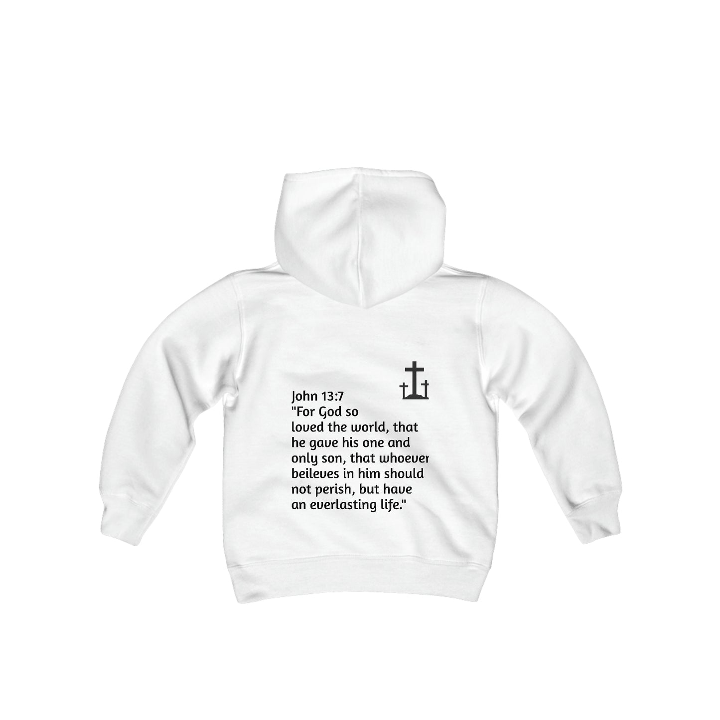 YOUTH hoodie. John 3:16