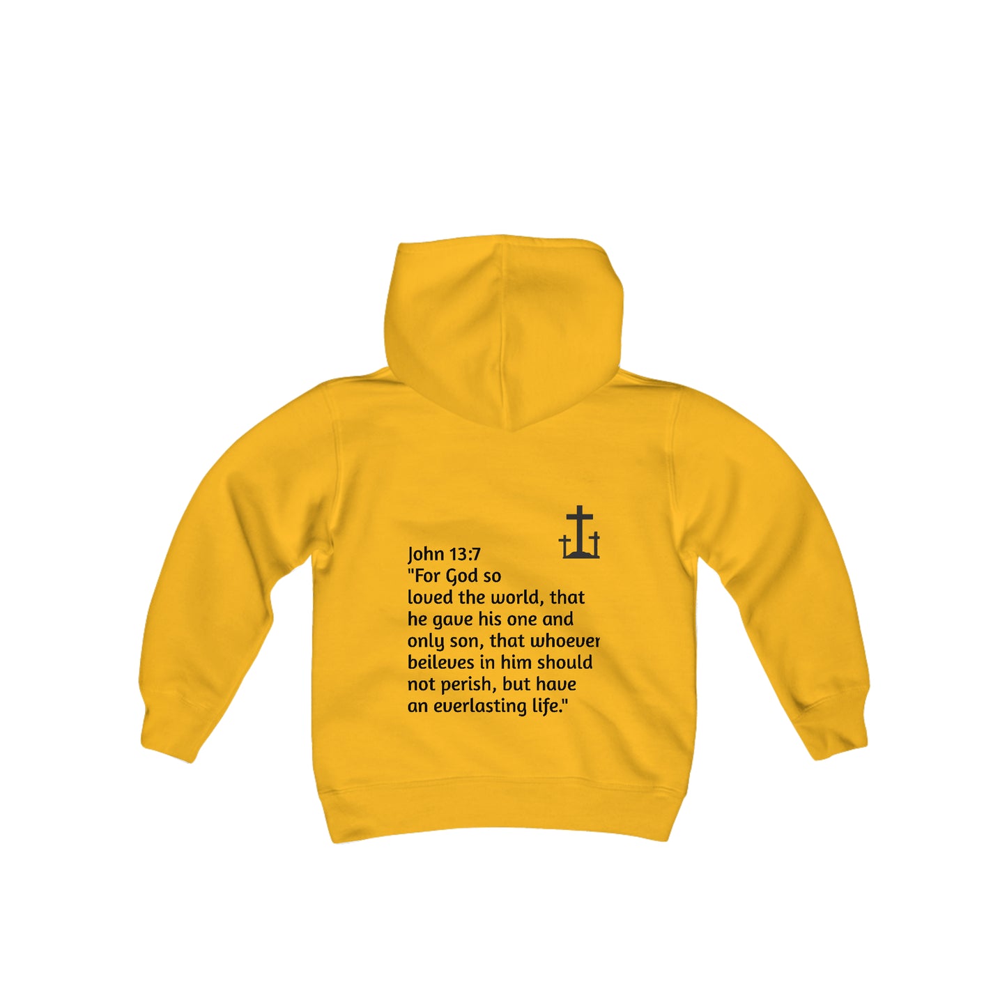 YOUTH hoodie. John 3:16