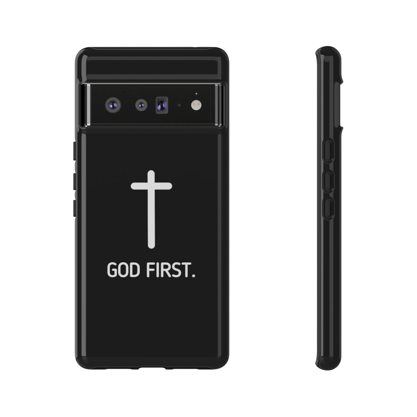 Phone case. God First BLACK