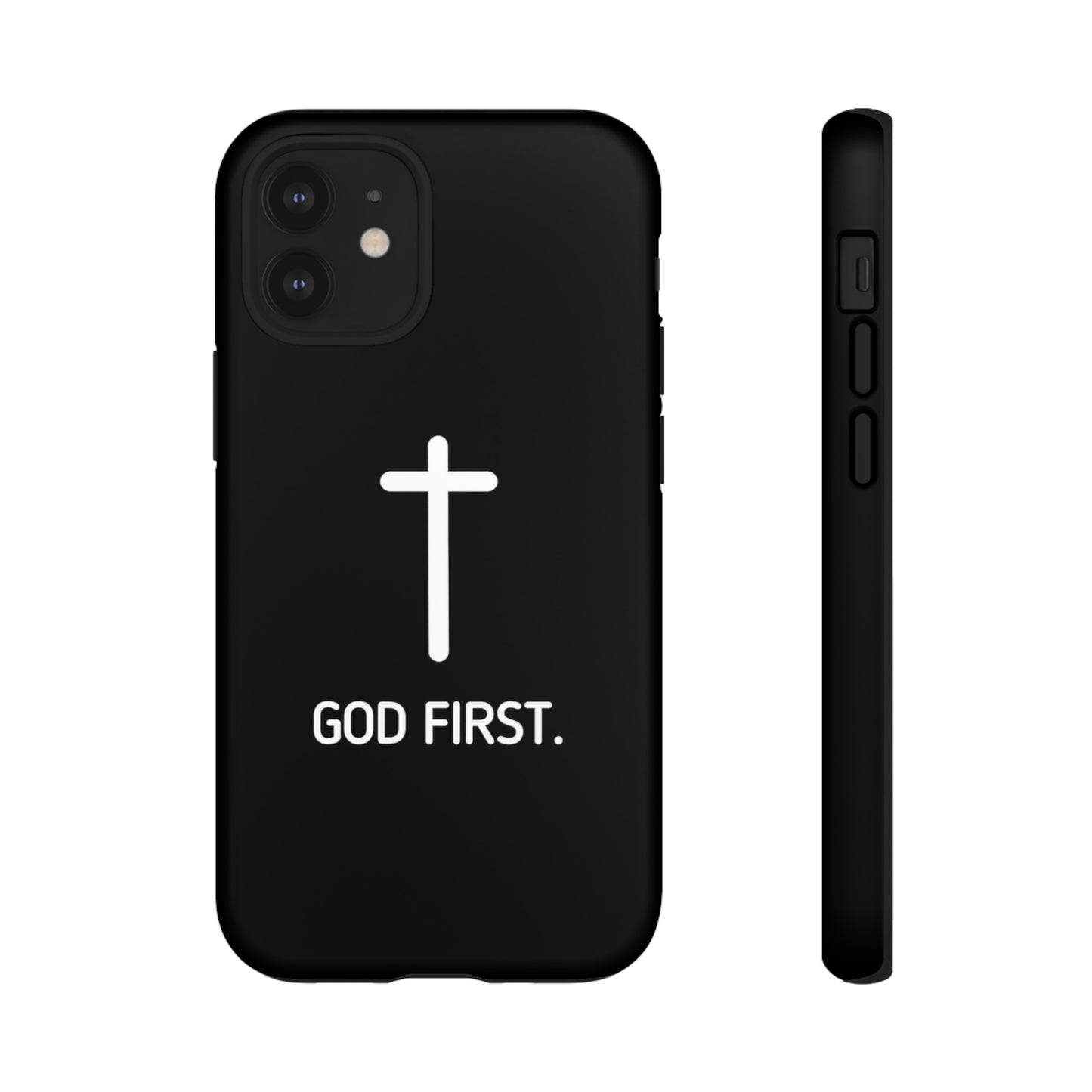 Phone case. God First BLACK