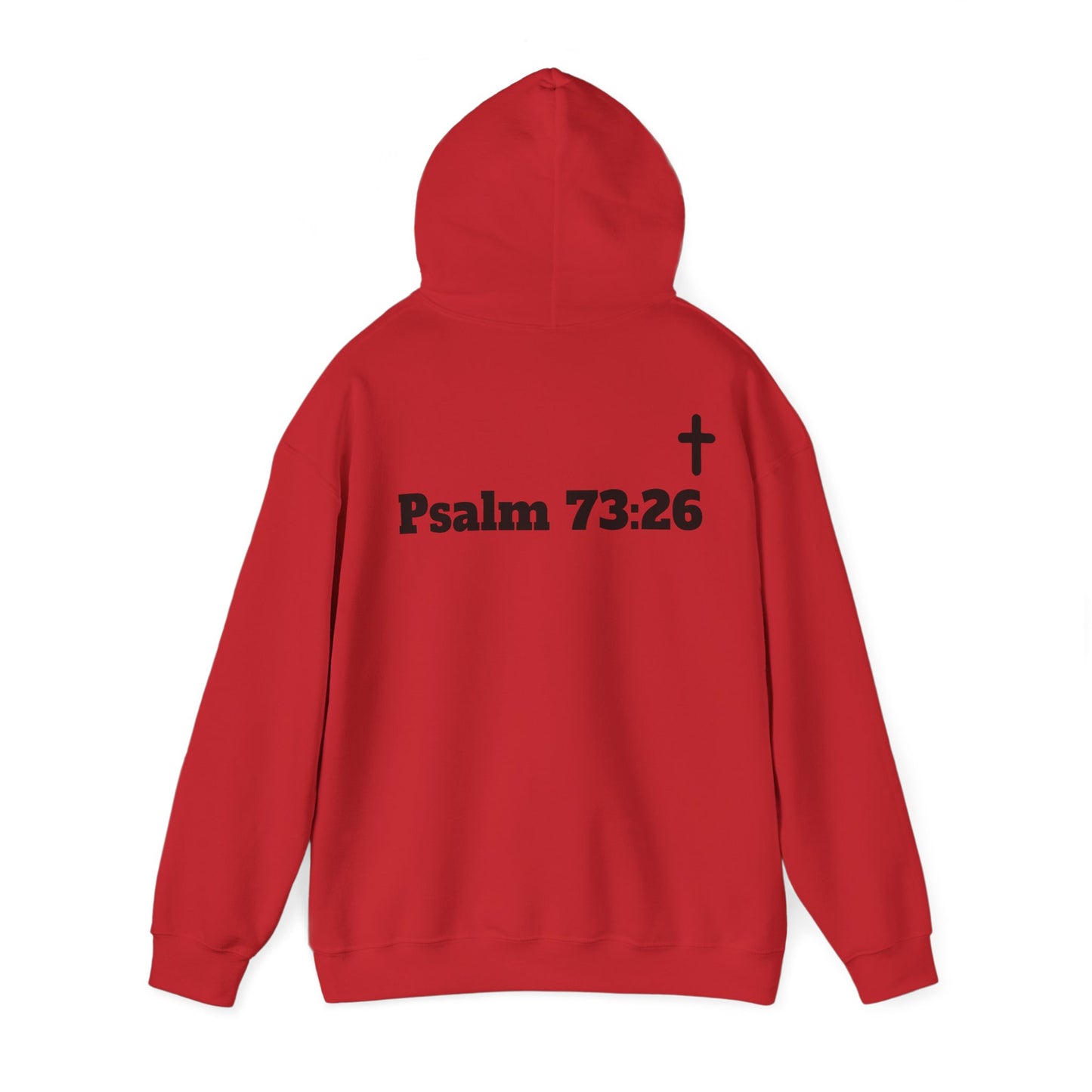 But God. Psalm 73:26 Black Lettering Hoodie