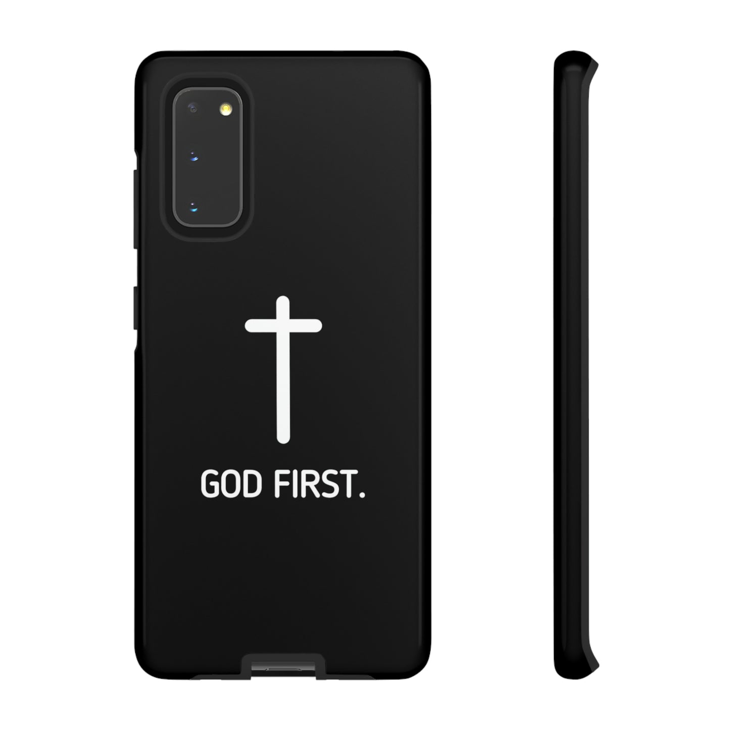 Phone case. God First BLACK