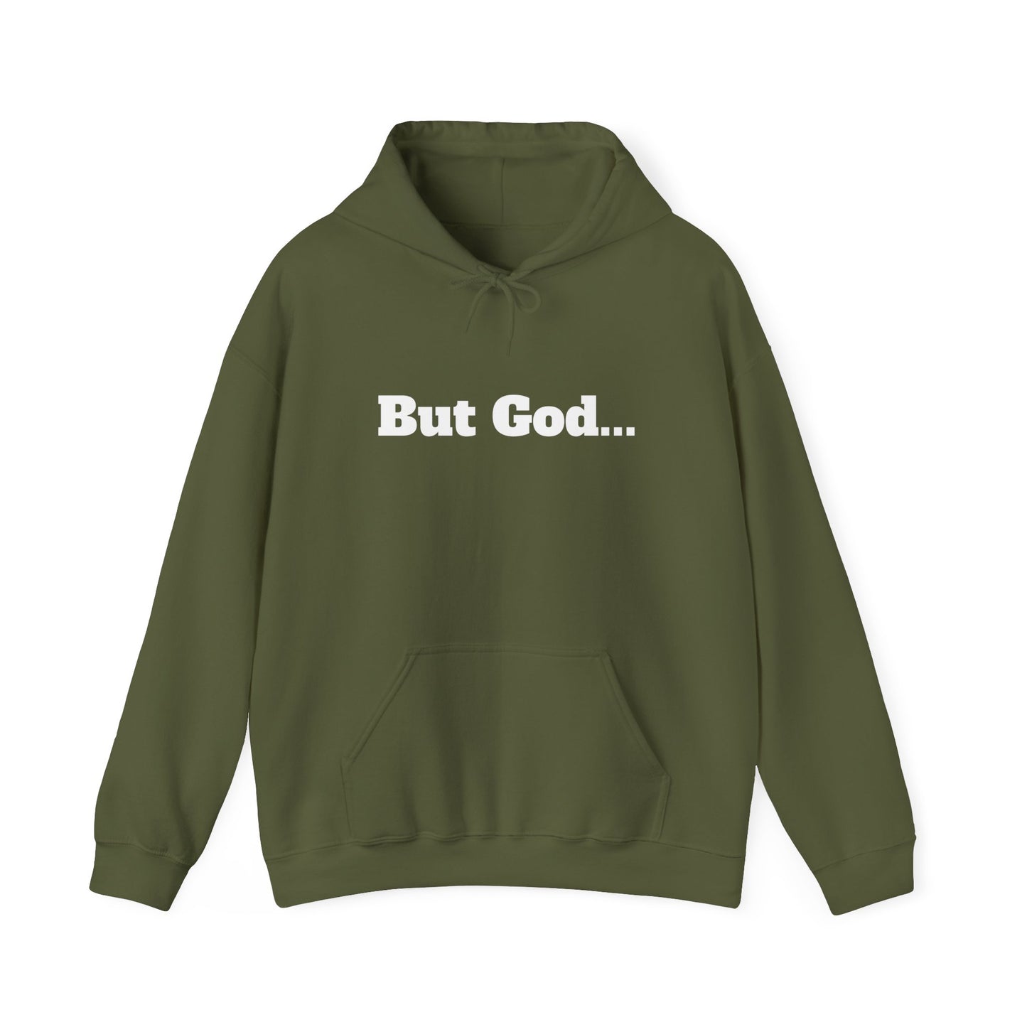 But God. Psalm 73:26 White Lettering Hoodie