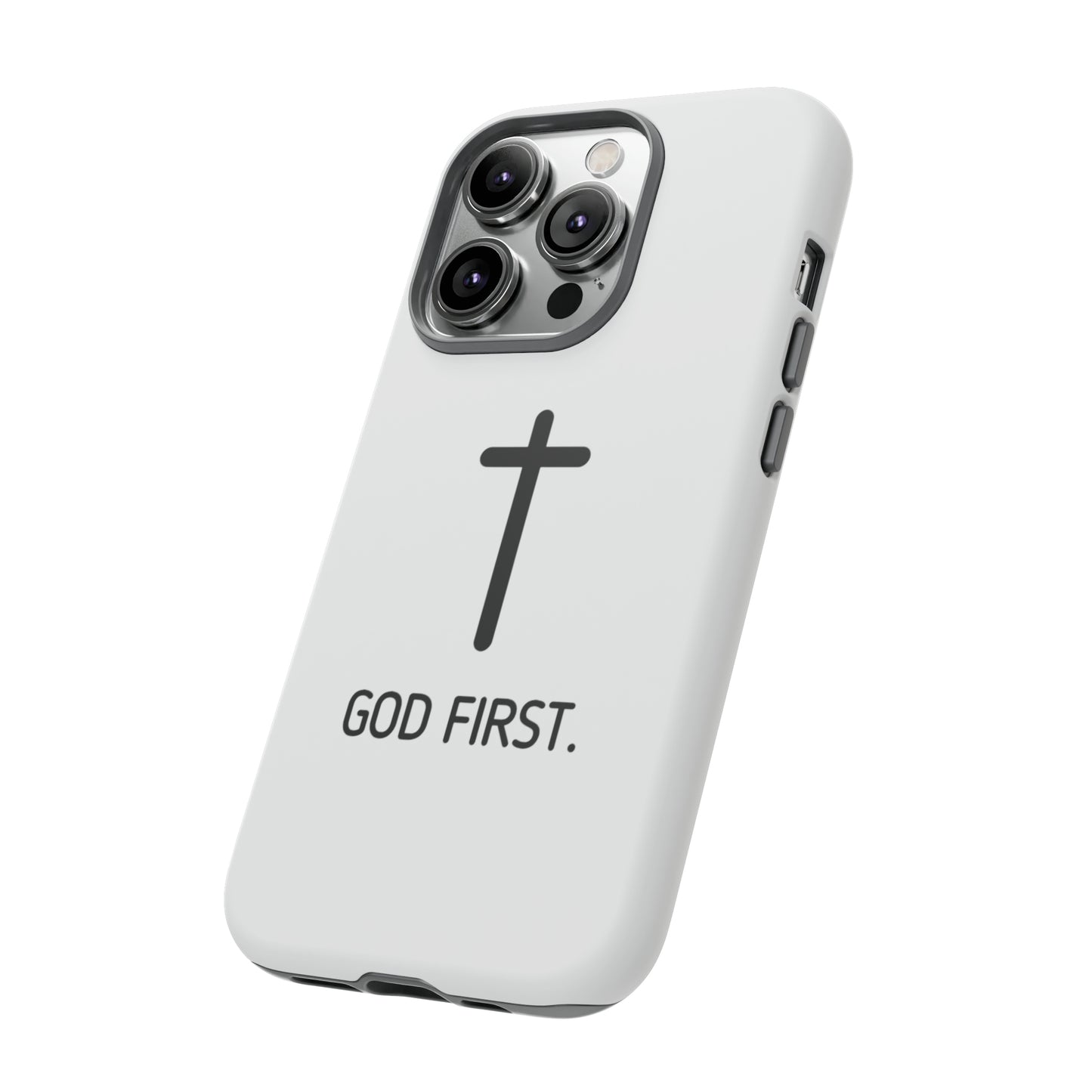 Phone Case. God First WHITE