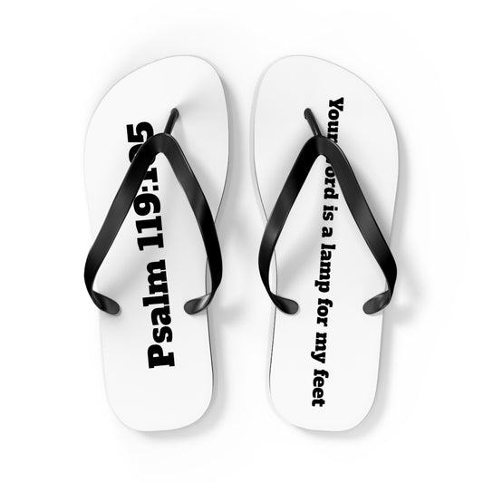 Flip Flops. Bible Verse