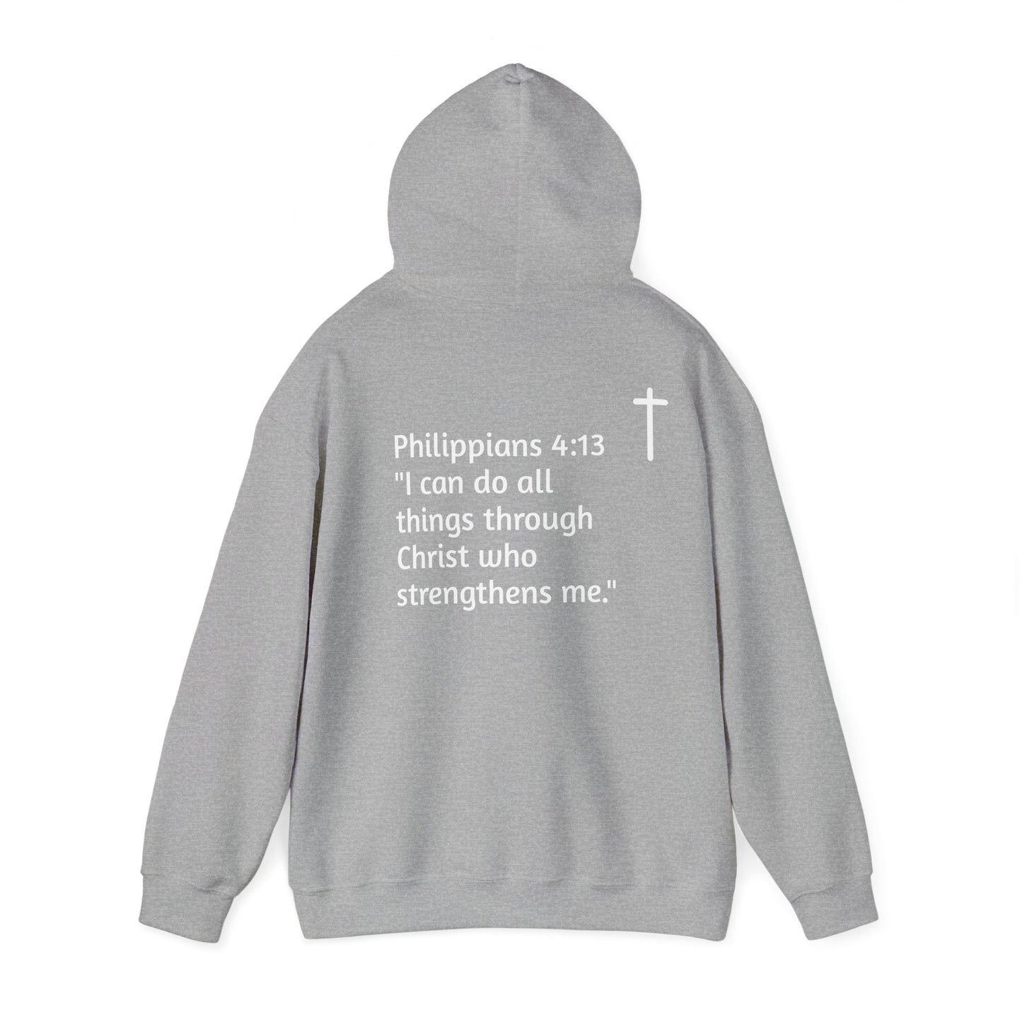 Hoodie. Philippians 4:13