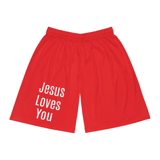 Shorts. Jesus Loves You