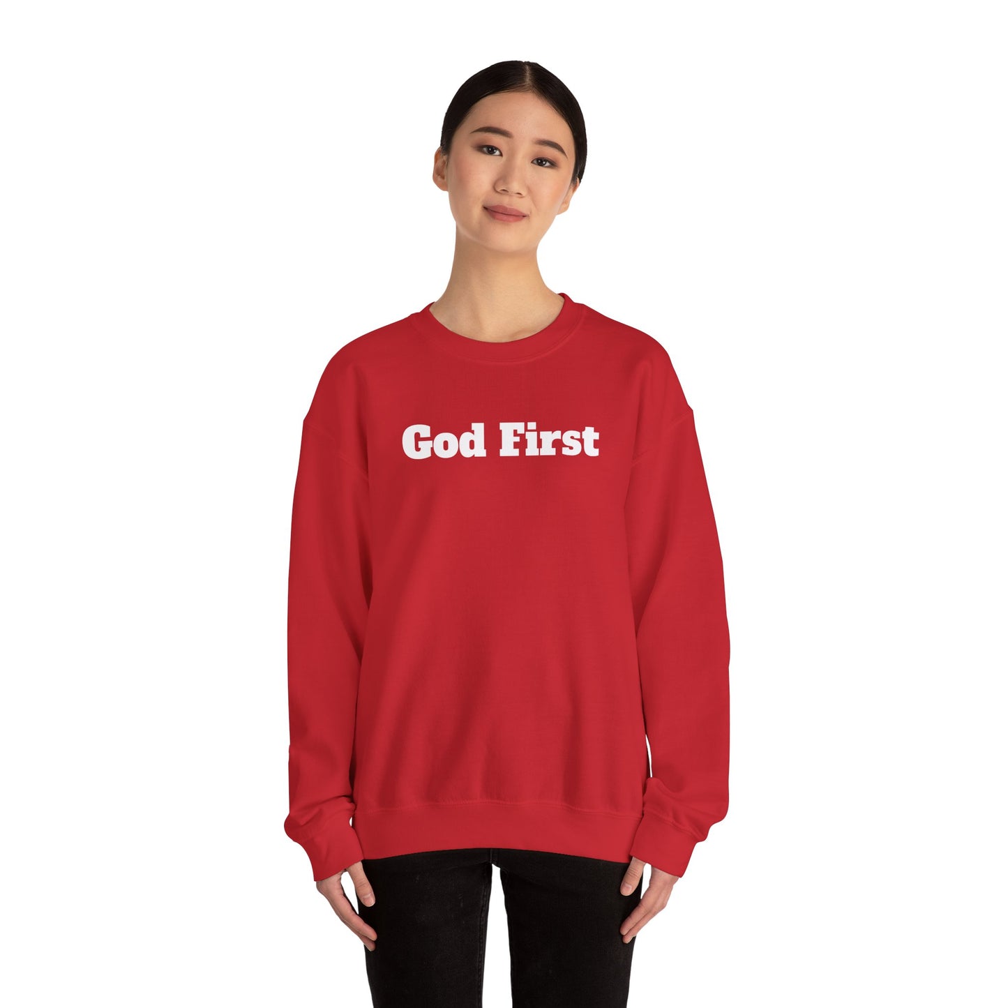 Crewneck. God First