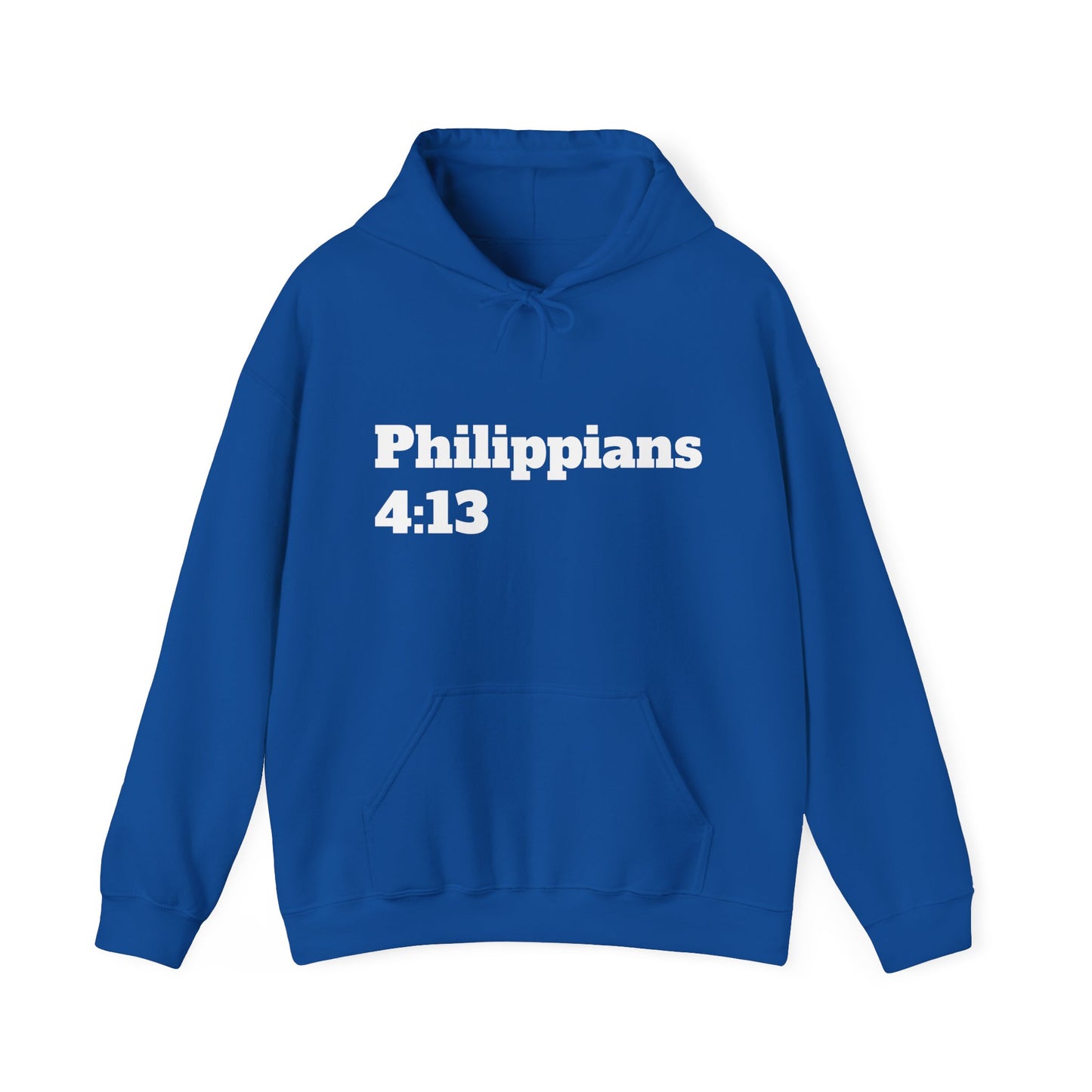 Hoodie. Philippians 4:13