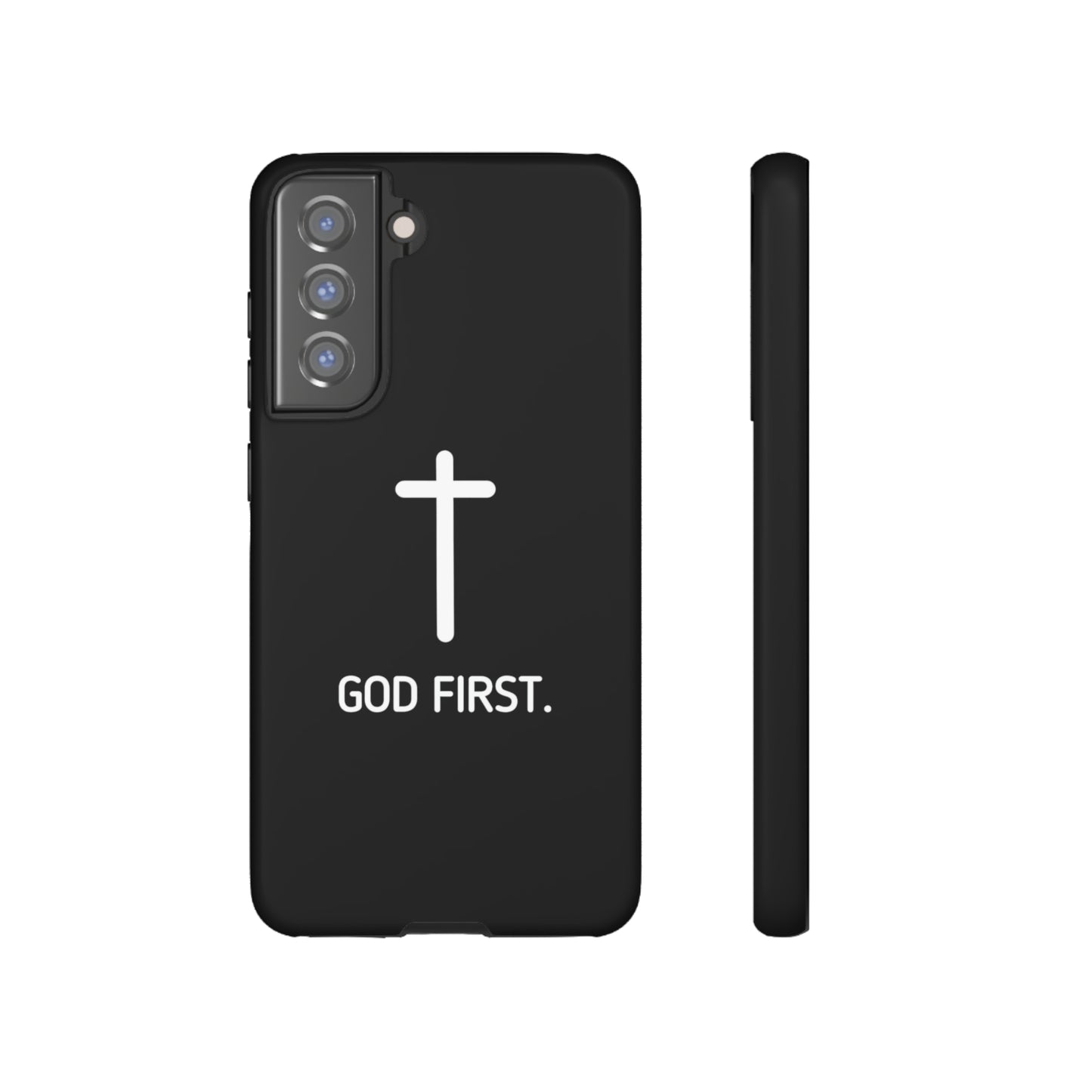 Phone case. God First BLACK