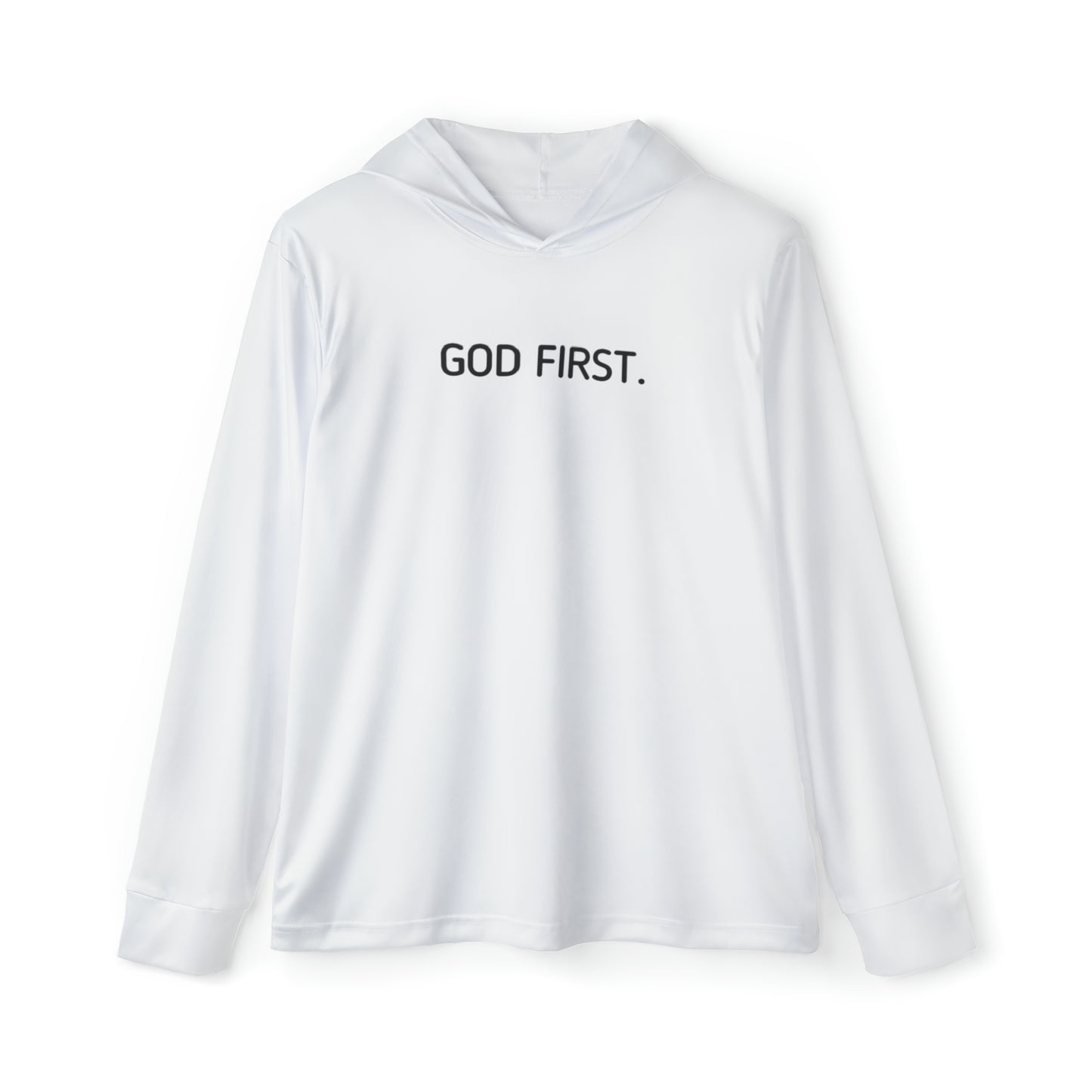 Men's Warmup Hoodie. God First