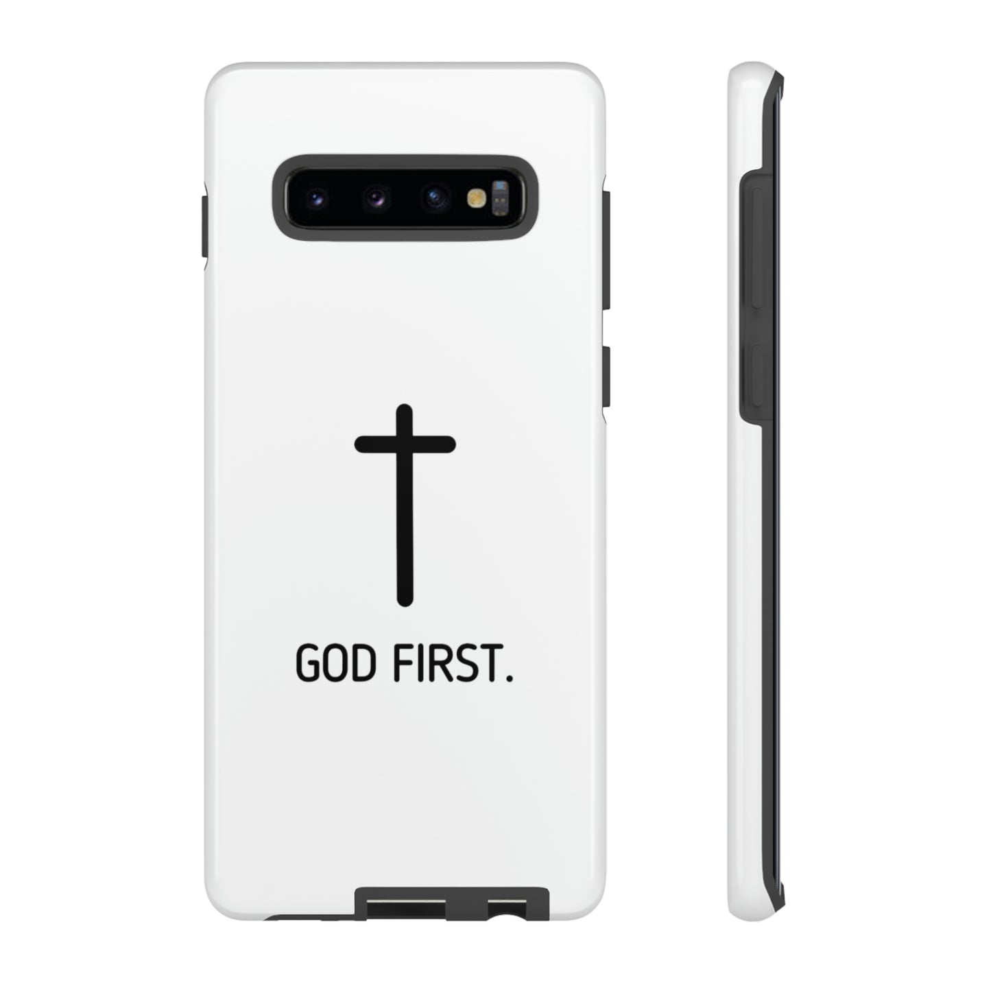 Phone Case. God First WHITE