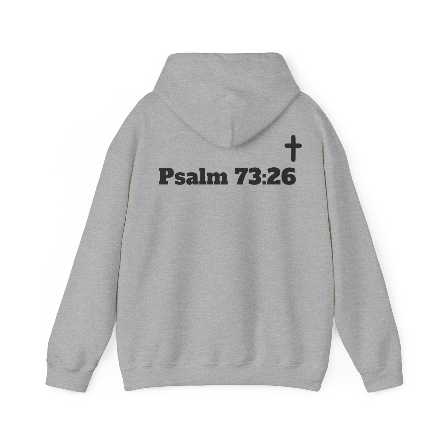 But God. Psalm 73:26 Black Lettering Hoodie