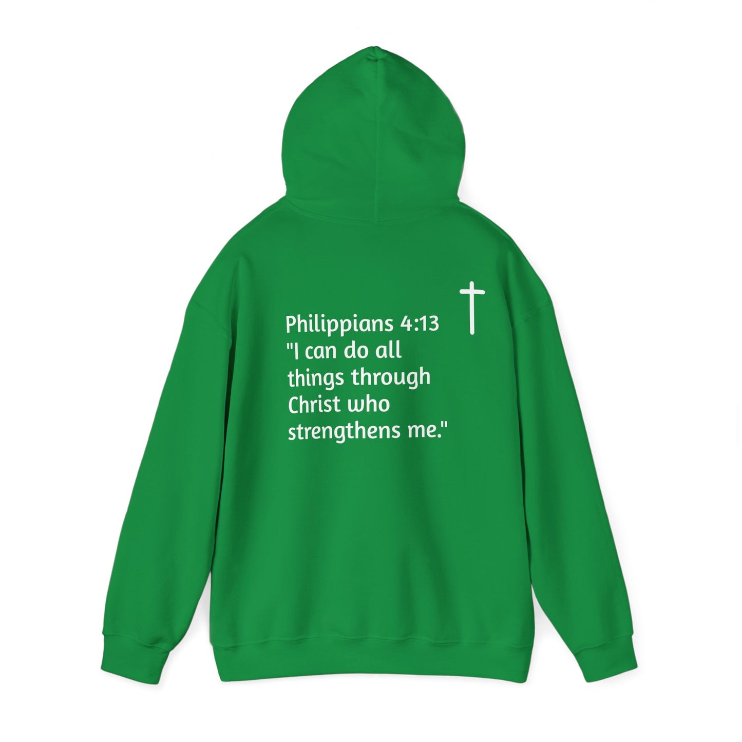 Hoodie. Philippians 4:13