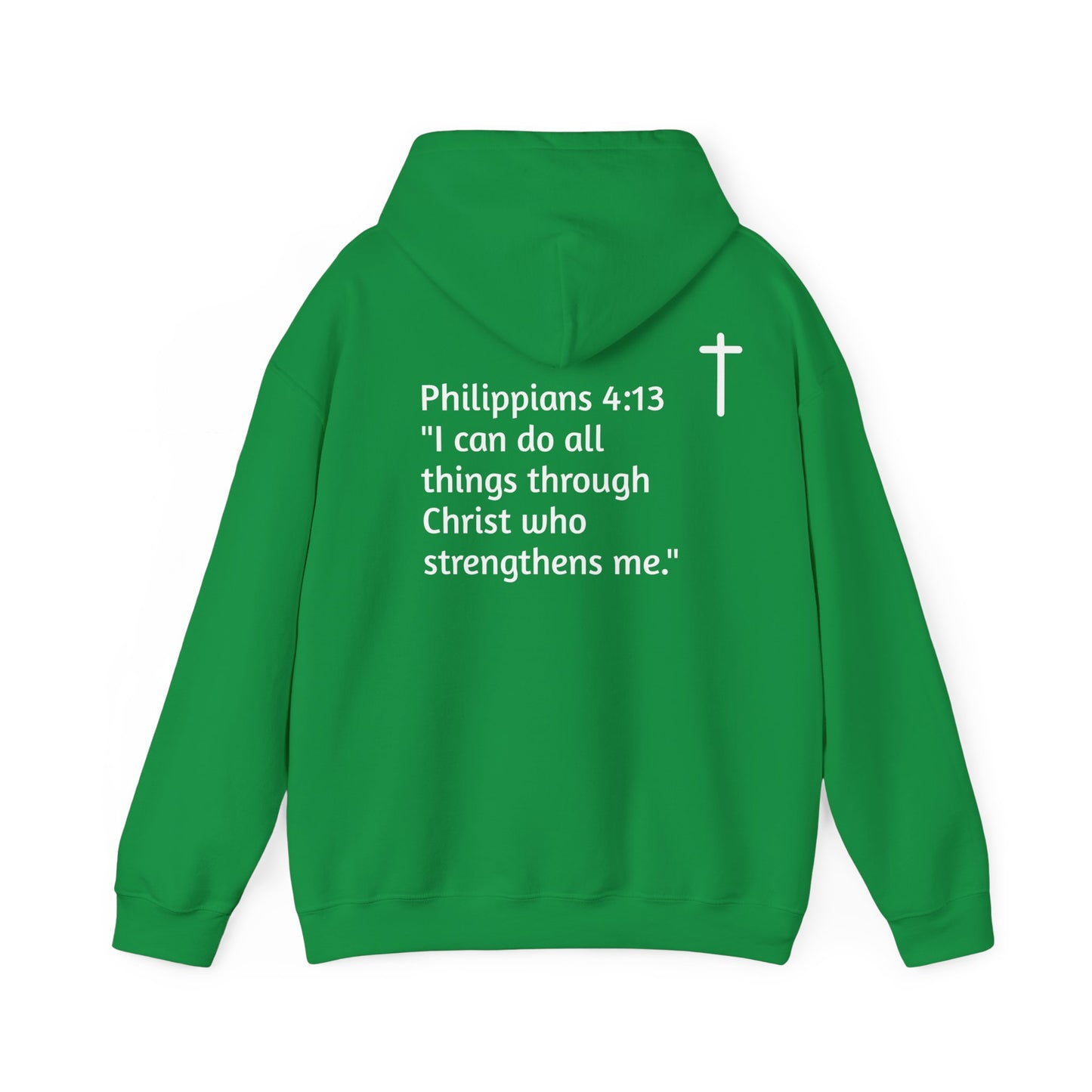 Hoodie. Philippians 4:13