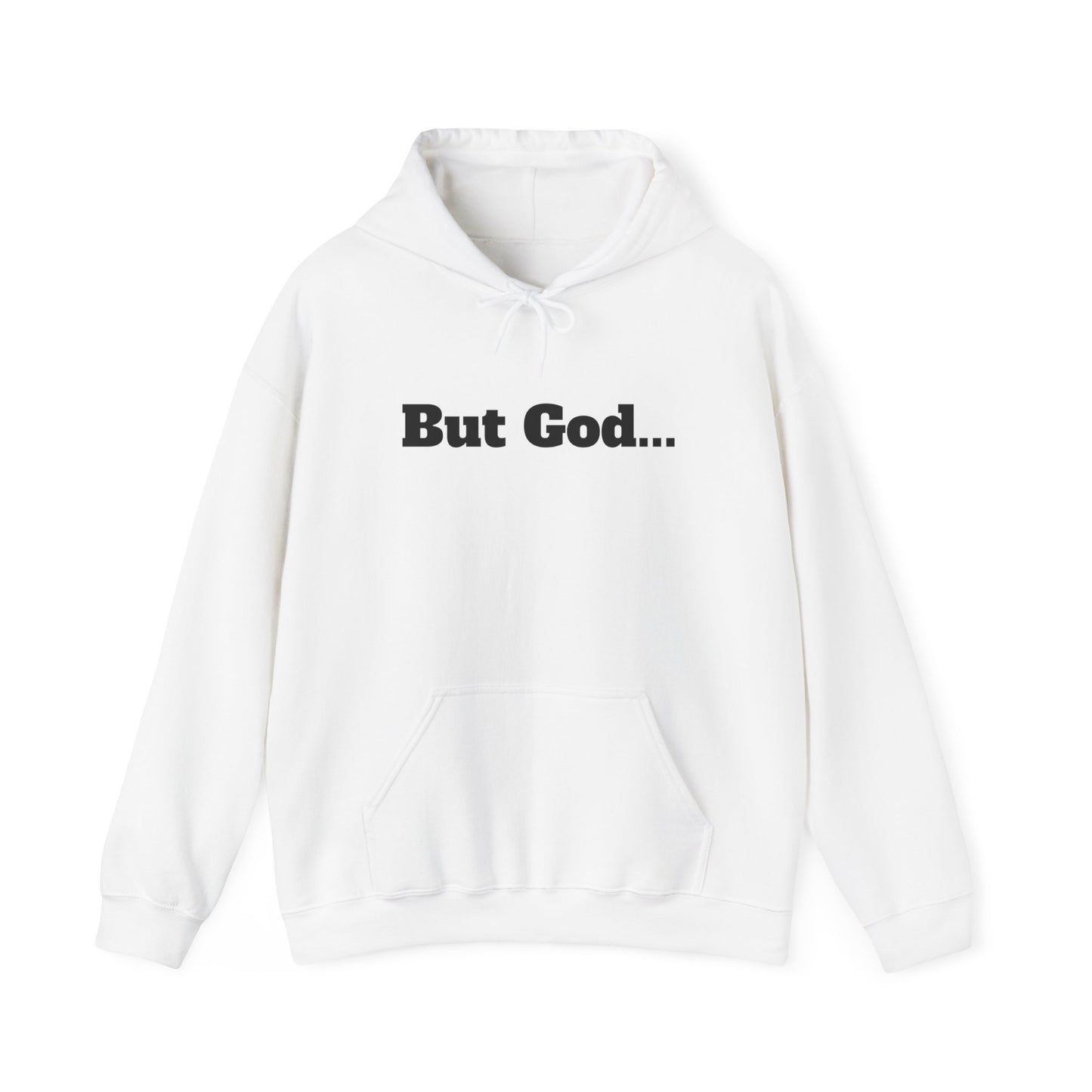 But God. Psalm 73:26 Black Lettering Hoodie