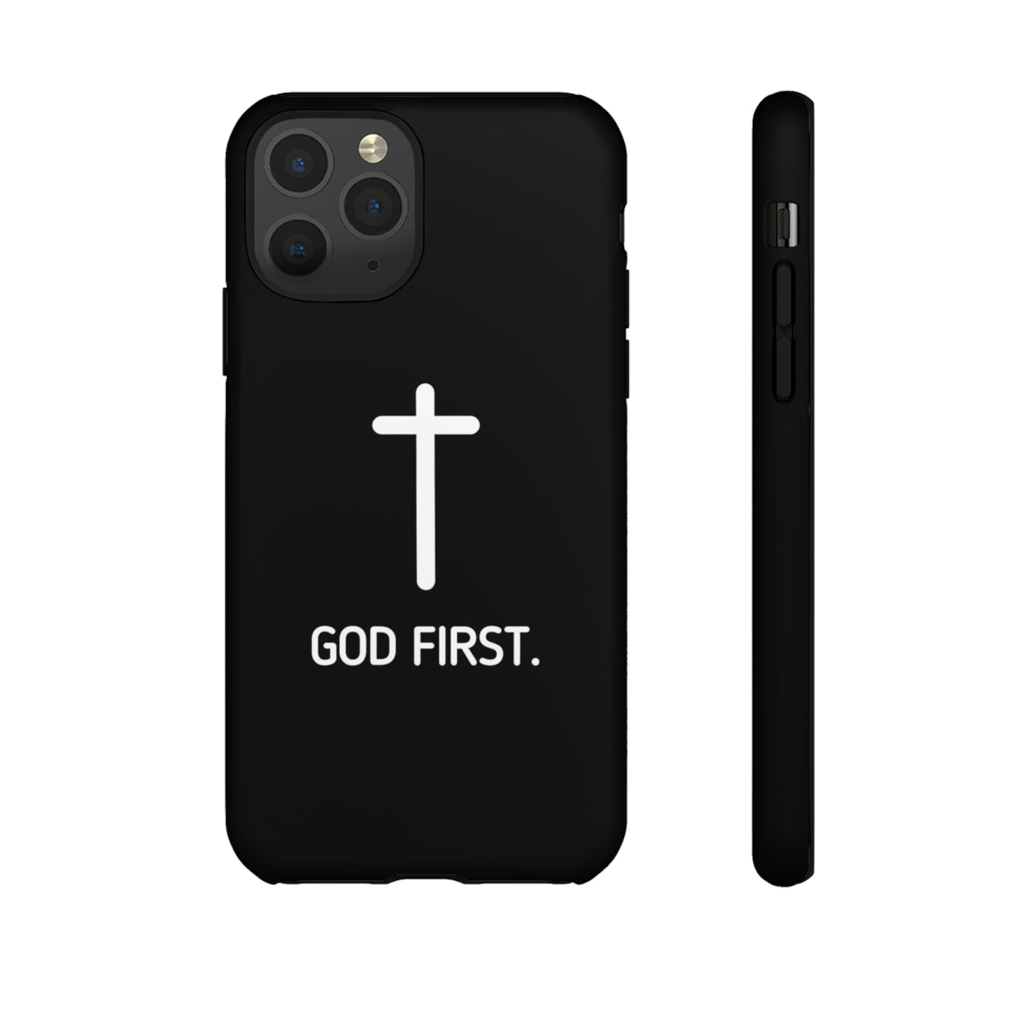 Phone case. God First BLACK