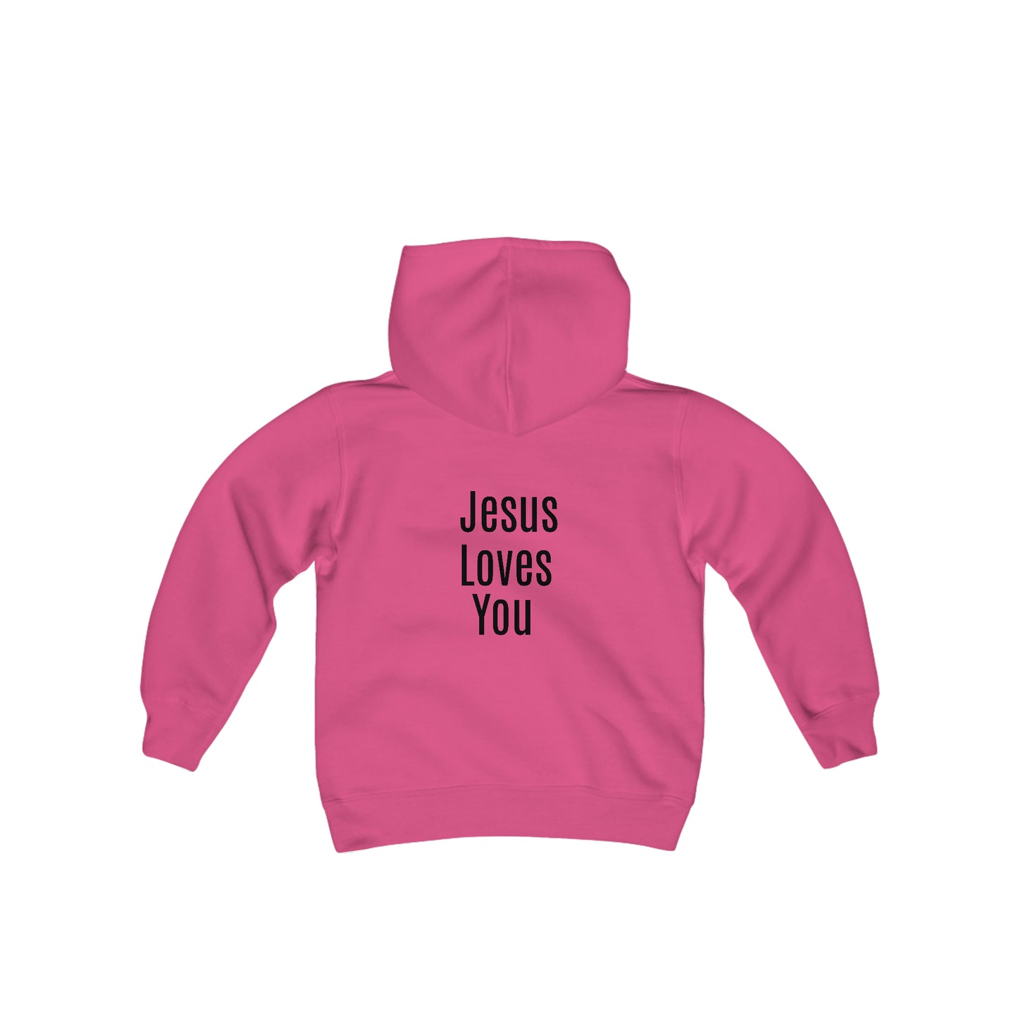 YOUTH hoodie. Jesus Loves You