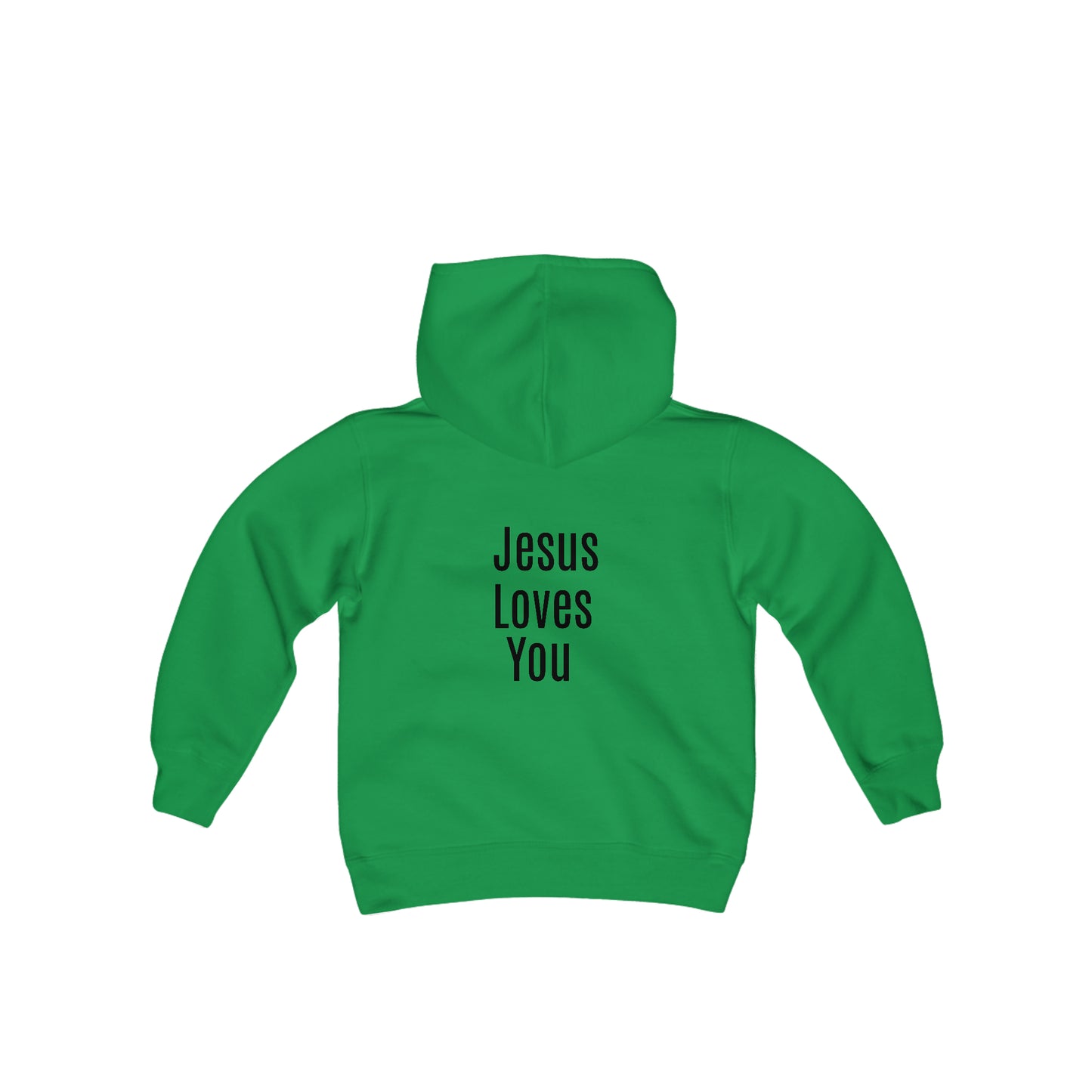 YOUTH hoodie. Jesus Loves You