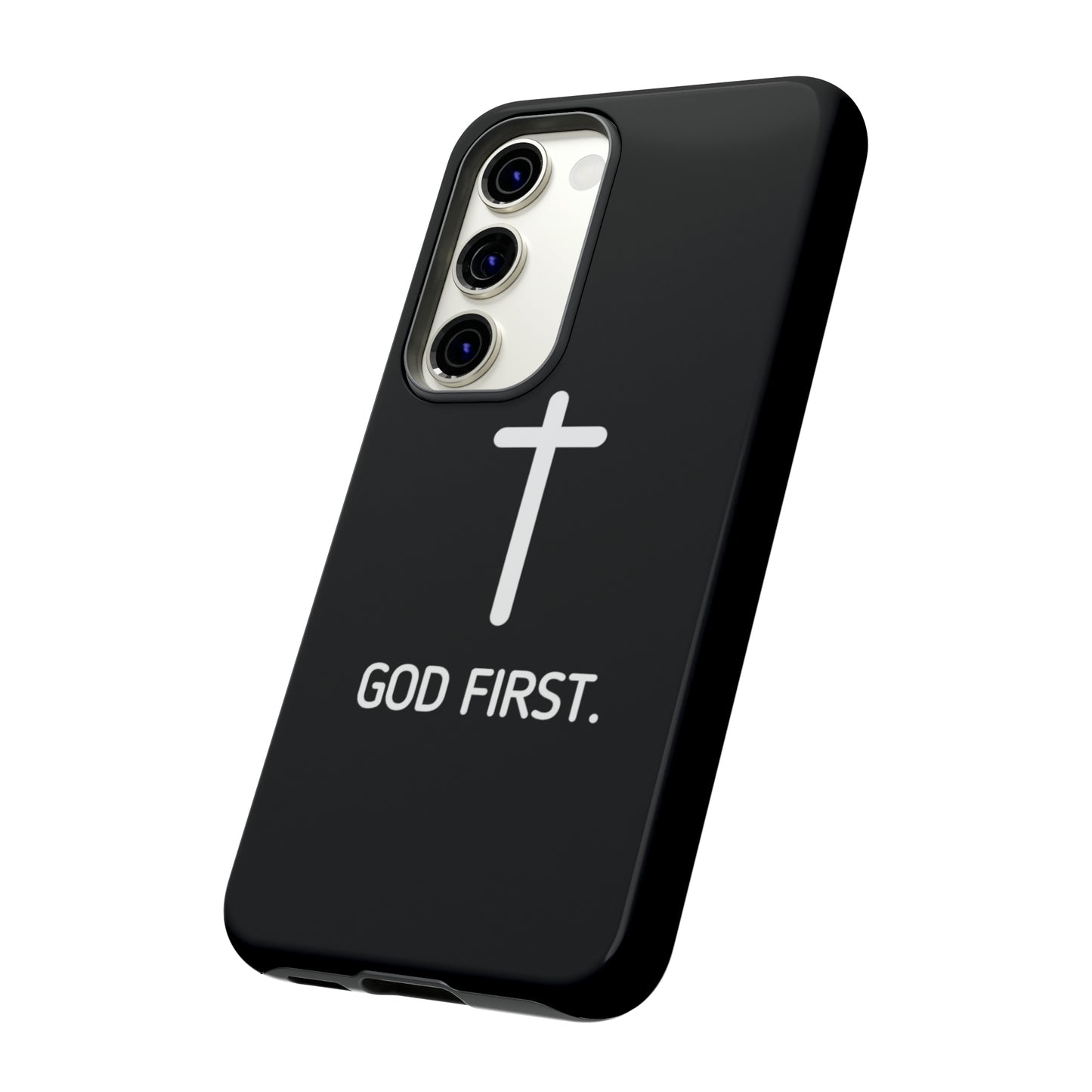 Phone case. God First BLACK