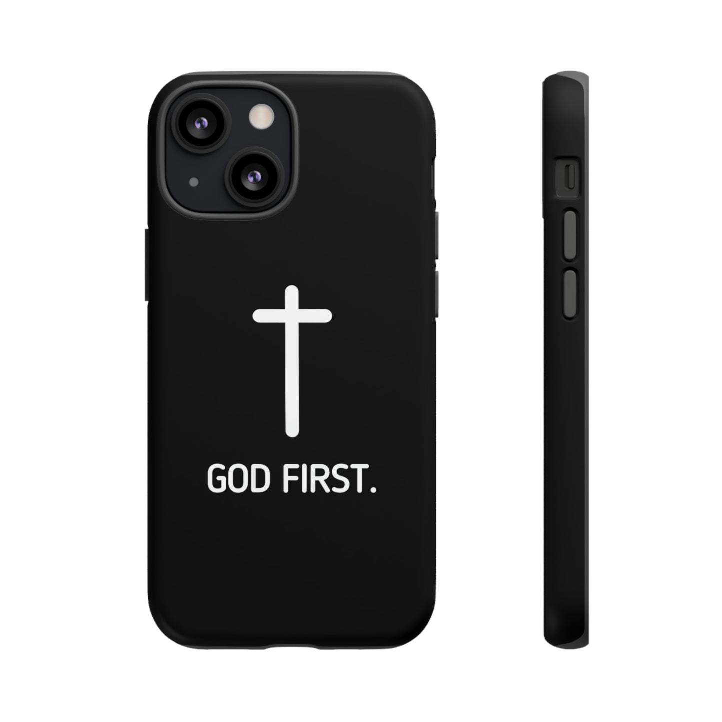 Phone case. God First BLACK