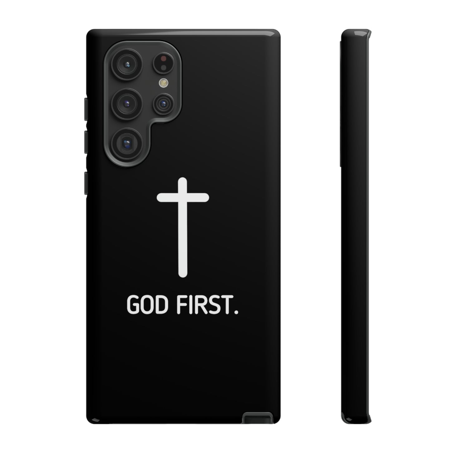 Phone case. God First BLACK