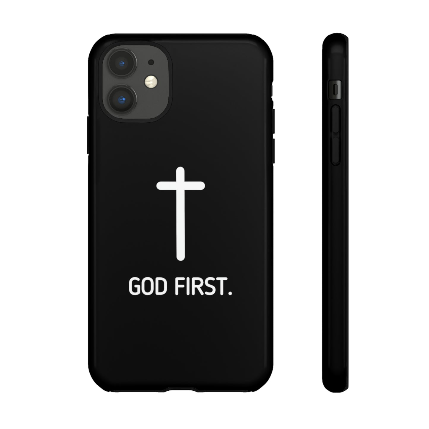 Phone case. God First BLACK