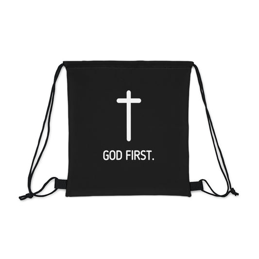Drawstring Bag. God First