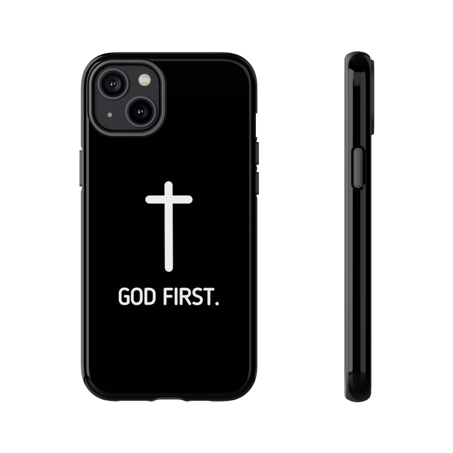 Phone case. God First BLACK