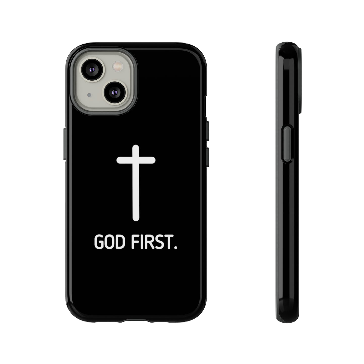 Phone case. God First BLACK