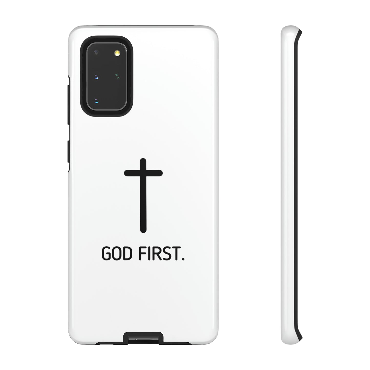 Phone Case. God First WHITE