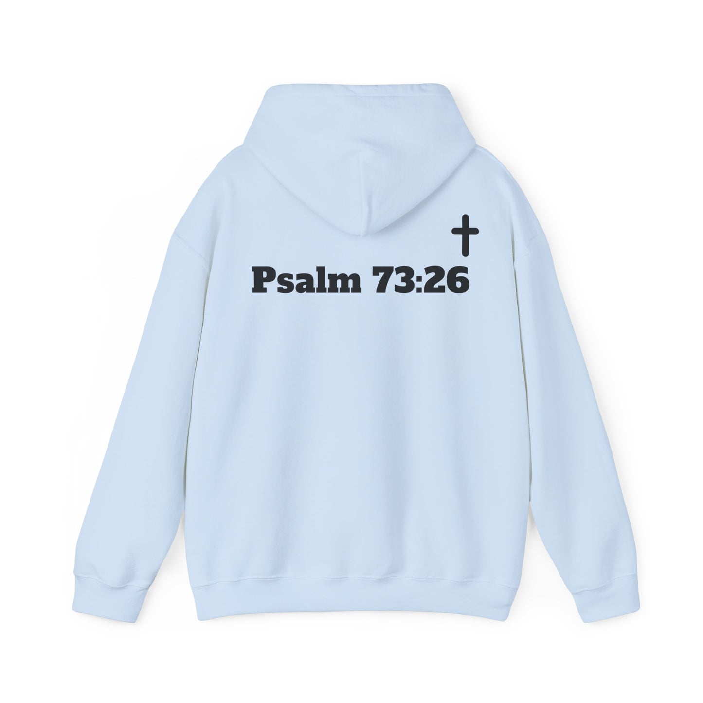 But God. Psalm 73:26 Black Lettering Hoodie