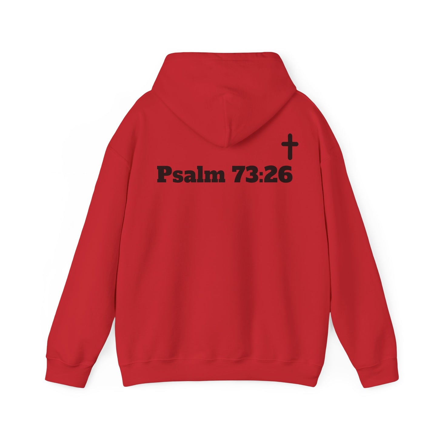 But God. Psalm 73:26 Black Lettering Hoodie