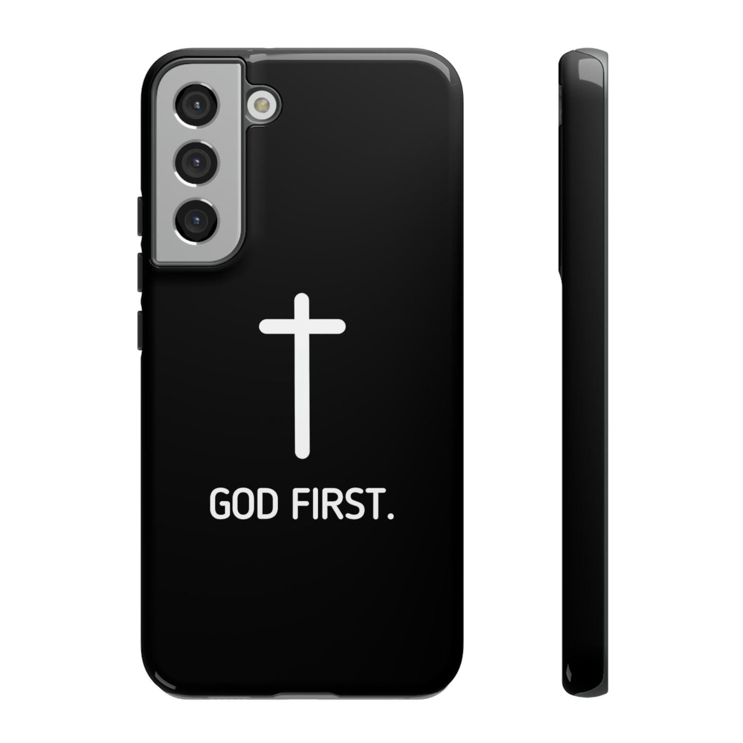 Phone case. God First BLACK