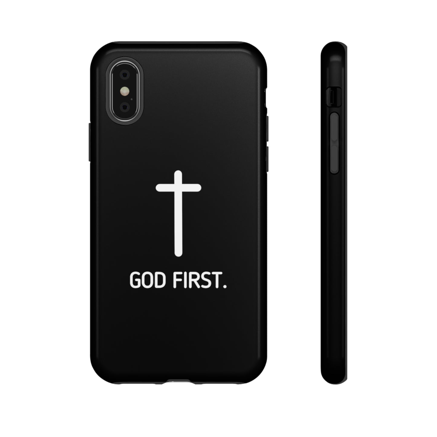 Phone case. God First BLACK