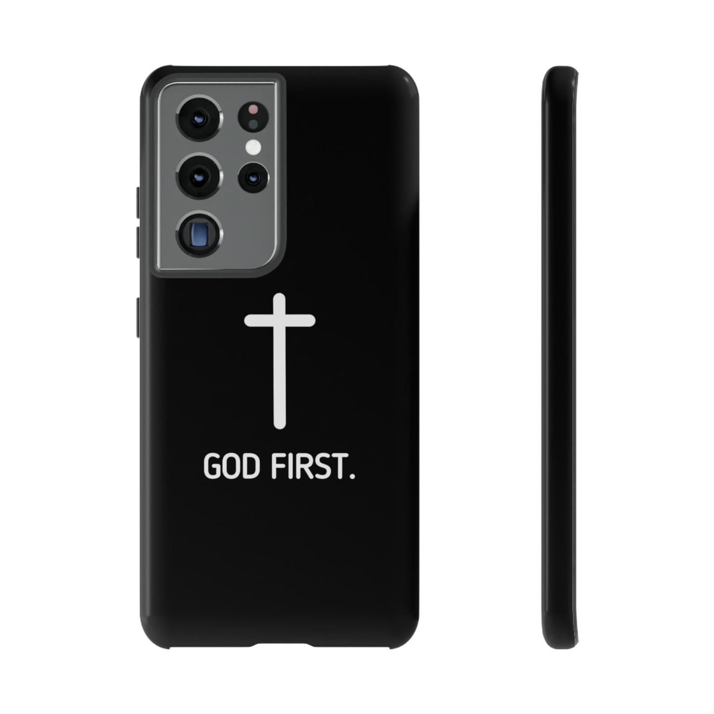 Phone case. God First BLACK