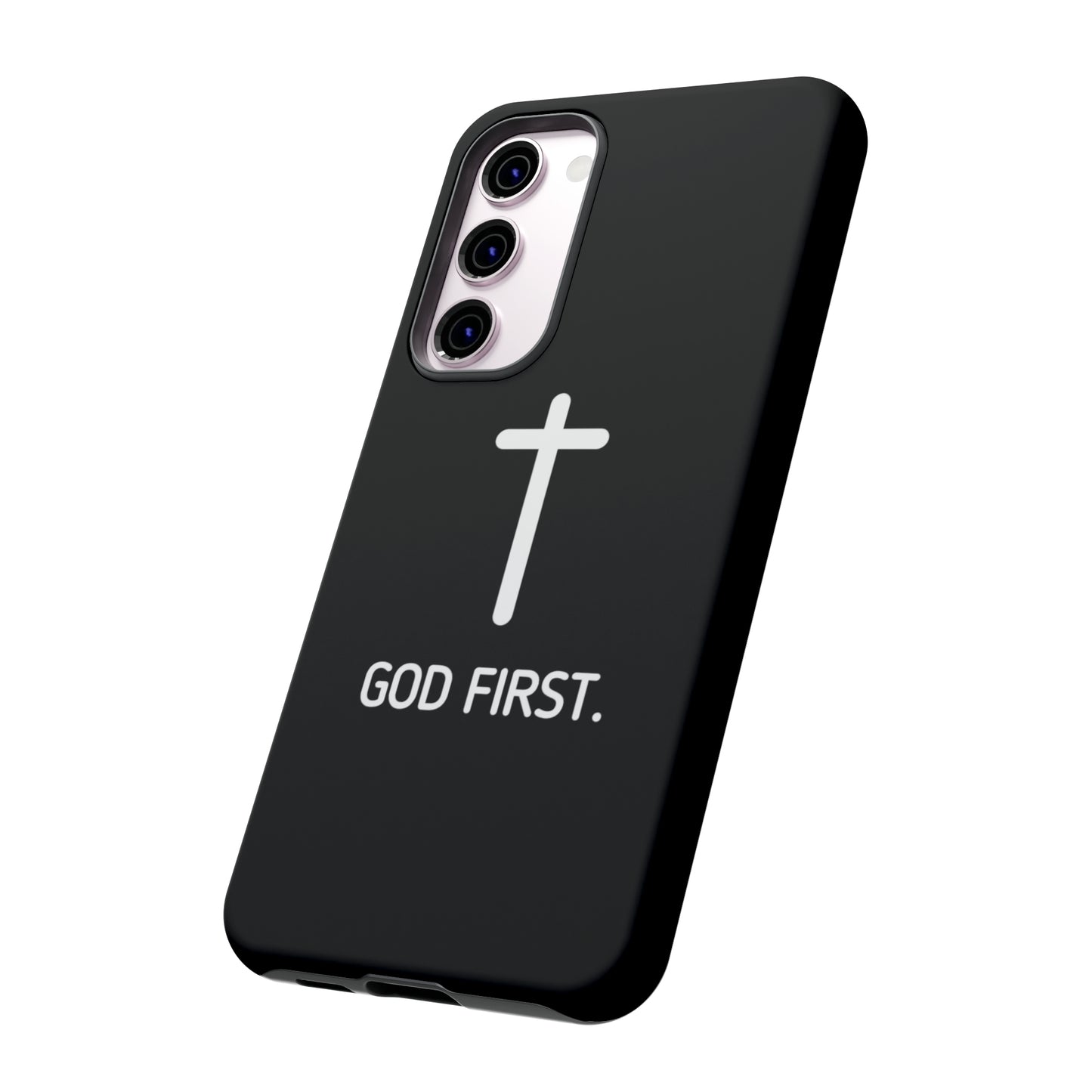 Phone case. God First BLACK