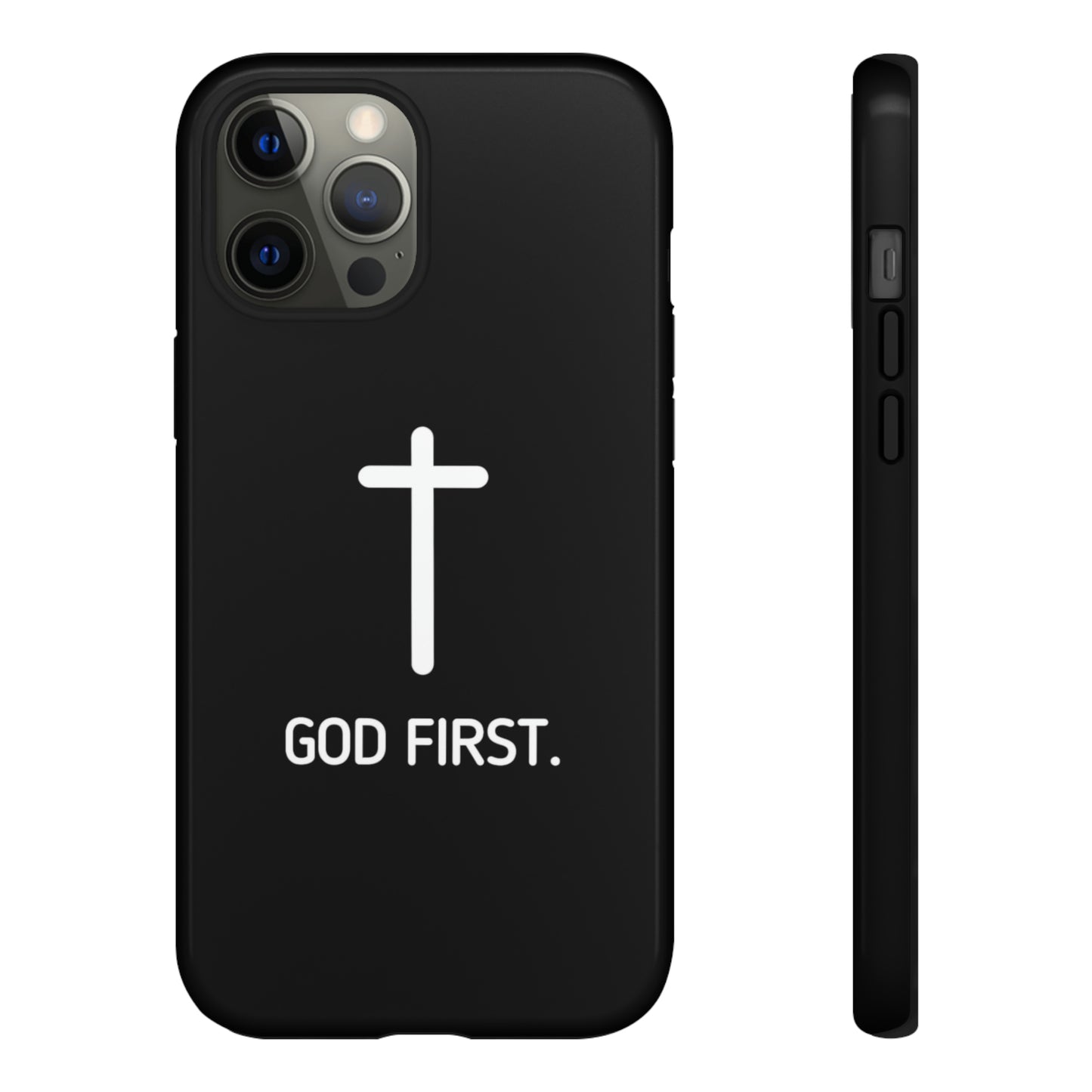 Phone case. God First BLACK