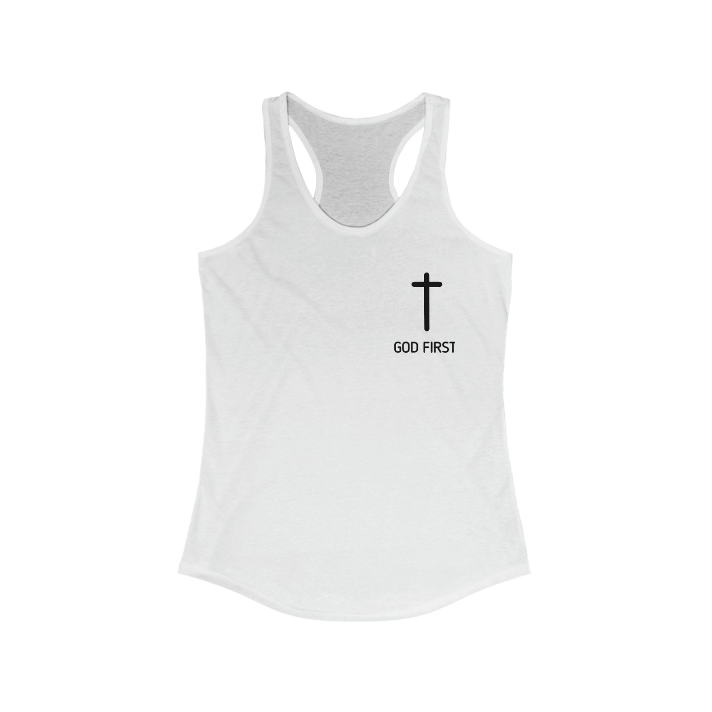 Sports Tank top. God First WOMENS