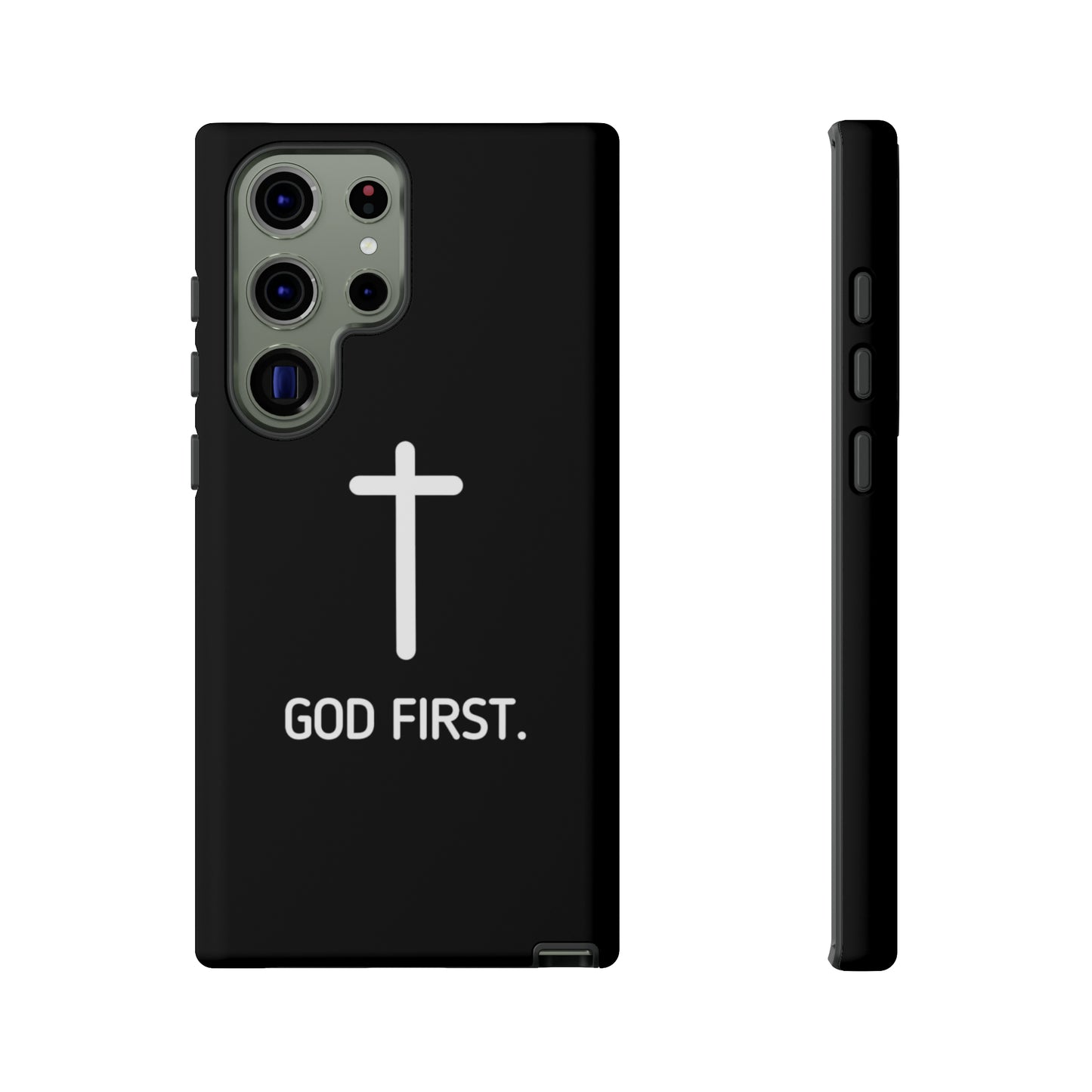 Phone case. God First BLACK