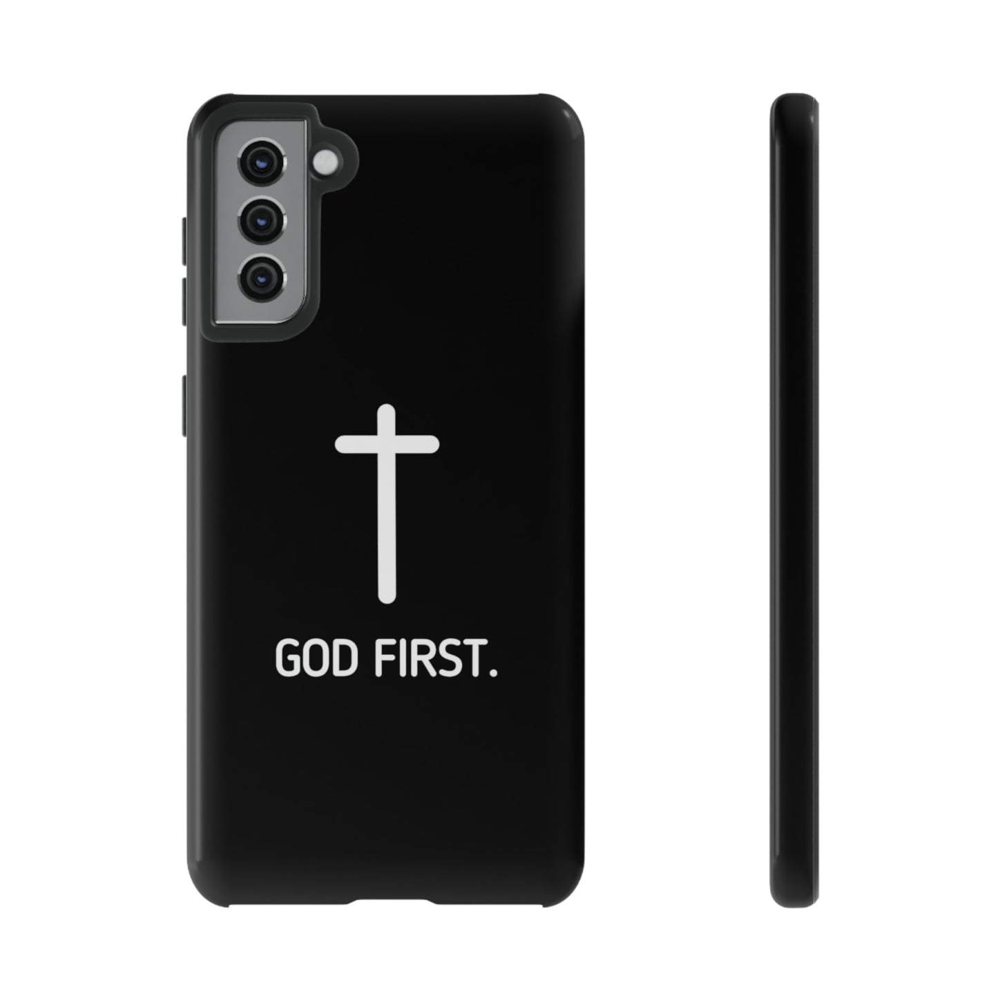 Phone case. God First BLACK